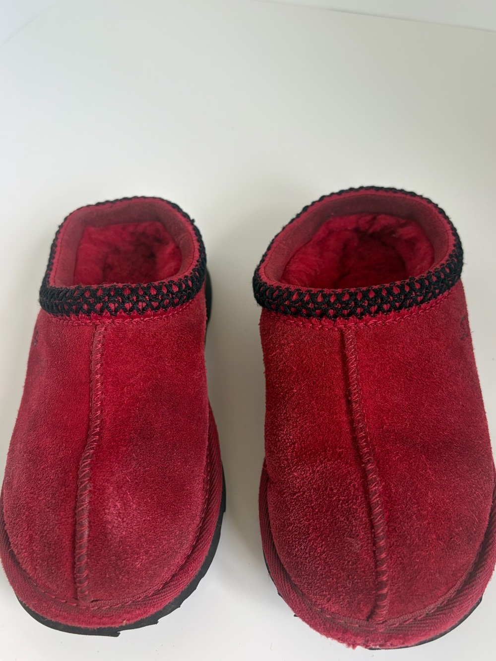 UGG Red Kids Tasman Slipper Slides size 11 - Picture 4 of 12